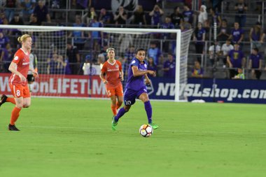 Orlando Pride 28 Haziran 2018 'de Orlando City Stadyumu' nda Houston Dash 'e ev sahipliği yaptı..  