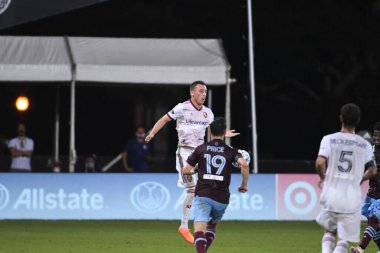 Real Salt Lake, 12 Temmuz 2020 'de Orlando Florida' da düzenlenen MLS Sırt Turnuvası sırasında Colorado Rapids ile karşı karşıya.