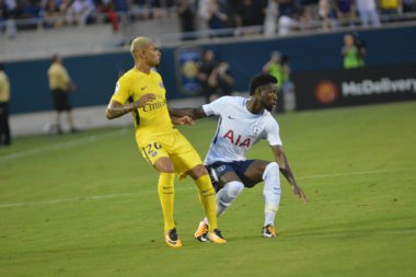Paris Saint-Germain, Tottenham Hotspur 'a karşı 22 Temmuz 2017' de Orlando Florida 'daki Citrus Bowl' da.  