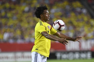 ABD Kolombiya 'ya karşı Raymond James Stadyumu' nda 11 Ekim 2018 'de.  