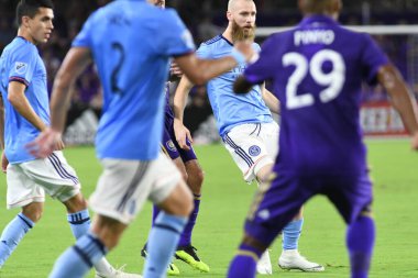 Orlando City 26 Temmuz 2018 'de Florida Exploria Stadyumu' nda NYC FC 'ye ev sahipliği yaptı. Fotoğraf: Marty Jean-Louis