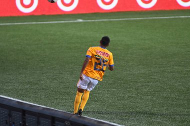 Atlanta United sunucusu Tigres & MLS Homegrown takımları 31 Temmuz 2018 'de Atlanta, Georgia' da düzenlenen MLS All Star haftasında.