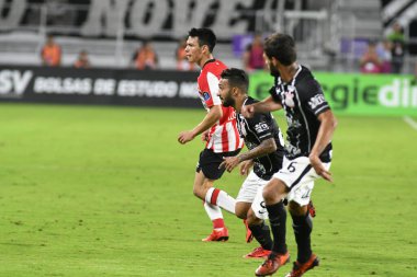 Korintliler, 10 Ocak 2018 'de Orlando City Stadyumu' nda düzenlenen Florida Kupası 'nda PSV Eindhoven' a karşı..  