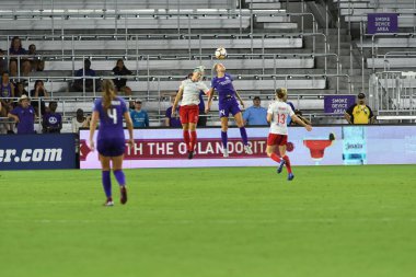 Orland Pride, 25 Ağustos 2018 'de Orlando Florida' daki Exploria Stadyumu 'nda Chicago Red Stars' a ev sahipliği yapıyor..  