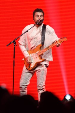 Juanes 'in Orlando Florida' daki Amway Center 'daki konserinde. 20, 2018. Fotoğraf: Marty Jean-Louis