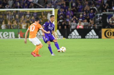 Orlando City SC, 22 Eylül 2018 'de Florida Exploria Stadyumu' nda Houston Dynamo 'yu ağırladı.. 