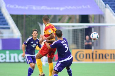Orlando City SC, 29 Haziran 2016 'da Orlando Florida' daki Kamp Dünyası Stadyumu 'nda Fort Lauderdale Strikers' a ev sahipliği yaptı..