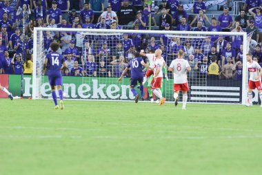 Orlando City, 5 Temmuz 2017 'de Orlando City Stadyumu' nda Toronto FC 'ye ev sahipliği yaptı..  