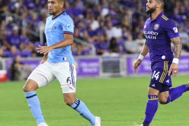 Orlando City 26 Temmuz 2018 'de Florida Exploria Stadyumu' nda NYC FC 'ye ev sahipliği yaptı. Fotoğraf: Marty Jean-Louis