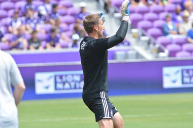 Orlando City 15 Nisan 2017 'de Florida, Orlando' daki Citrus Bowl 'da Los Angeles Galaksisine ev sahipliği yaptı..  