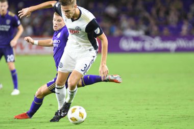 Orlando City SC 1 Eylül 2018 'de Florida Exploria Stadyumu' nda Philadelphia Union 'a ev sahipliği yaptı..