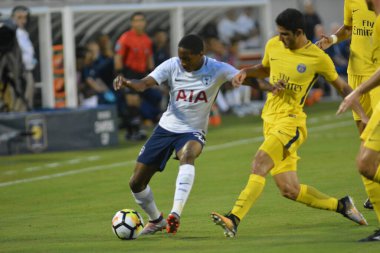 Paris Saint-Germain, Tottenham Hotspur 'a karşı 22 Temmuz 2017' de Orlando Florida 'daki Citrus Bowl' da.  