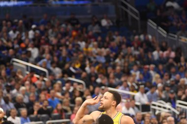 Orlando Magic, 28 Şubat 2019 Perşembe günü Orlando Florida 'daki Amway Center' da Golden State Warriors 'a ev sahipliği yaptı.. 