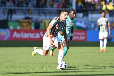 Fluminense, Florida Kupası 'nda 15 Ocak 2018' de Orlando Florida 'da oynanan Spektrum Stadyumu' nda Barcelona SC 'ye karşı..  