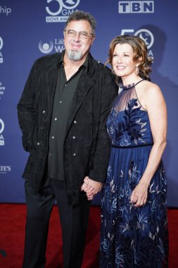 15 Ekim 2019 'da Nashville, Tennessee' deki Linbscome Üniversitesi 'nde verilen 50. GMA Dove Ödülleri sırasında kırmızı halı. 