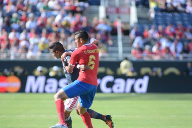 Kosta Rika, Copa America Centenario sırasında Paraguay ile Orlando Florida 'daki Dünya Kampı Stadyumu' nda karşılaştı.. 