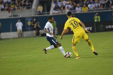 Paris Saint-Germain, Tottenham Hotspur 'a karşı 22 Temmuz 2017' de Orlando Florida 'daki Citrus Bowl' da.  