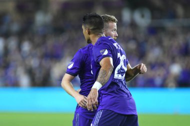 Orlando City 20 Şubat 2019 Çarşamba günü Orlando Fl 'daki Orlando City Stadyumu' nda New England 'a ev sahipliği yaptı.