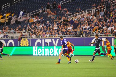 Orlando City SC, 29 Haziran 2016 'da Orlando Florida' daki Kamp Dünyası Stadyumu 'nda Fort Lauderdale Strikers' a ev sahipliği yaptı..