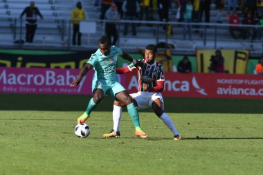 Fluminense, Florida Kupası 'nda 15 Ocak 2018' de Orlando Florida 'da oynanan Spektrum Stadyumu' nda Barcelona SC 'ye karşı..  