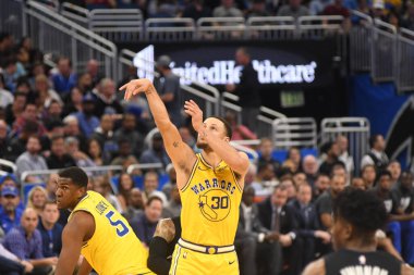 Orlando Magic, 28 Şubat 2019 Perşembe günü Orlando Florida 'daki Amway Center' da Golden State Warriors 'a ev sahipliği yaptı. 