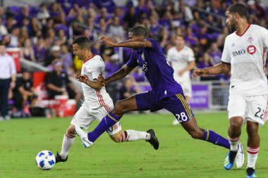 Orlando City 14 Temmuz 2018 'de Florida Exploria Stadyumu' nda Toronto FC 'ye ev sahipliği yaptı. Fotoğraf: Marty Jean-Louis