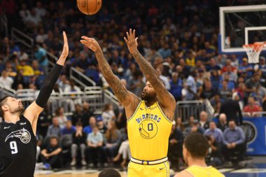 Orlando Magic, 28 Şubat 2019 Perşembe günü Orlando Florida 'daki Amway Center' da Golden State Warriors 'a ev sahipliği yaptı.. 
