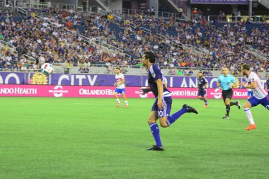 Orlando City, 24 Ağustos 2016 'da Orlando Florida' daki Kamp Dünyası Stadyumunda Toronto FC 'ye ev sahipliği yaptı..