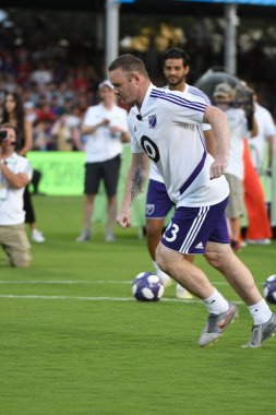 30 Temmuz 2019 'da Orlando Florida' da Disney 'in Vahşi Spor Dünyası' nda MLS All-Star Yetenek Yarışması.
