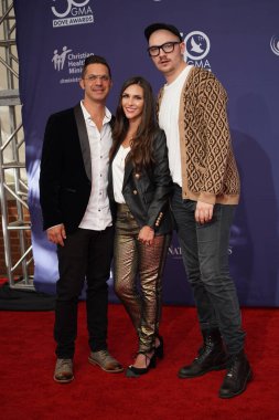 15 Ekim 2019 'da Nashville, Tennessee' deki Linbscome Üniversitesi 'nde verilen 50. GMA Dove Ödülleri sırasında kırmızı halı. 