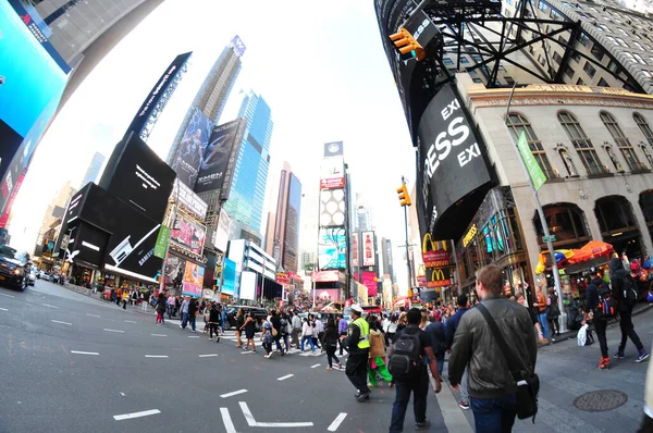 Weitwinkelansichten Von New York City Mai 2016 — Stockfoto