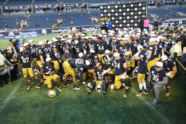 Notre Dame Face Lsu Citrus Bowl Camping World Stadium Orlando — Stock Photo, Image