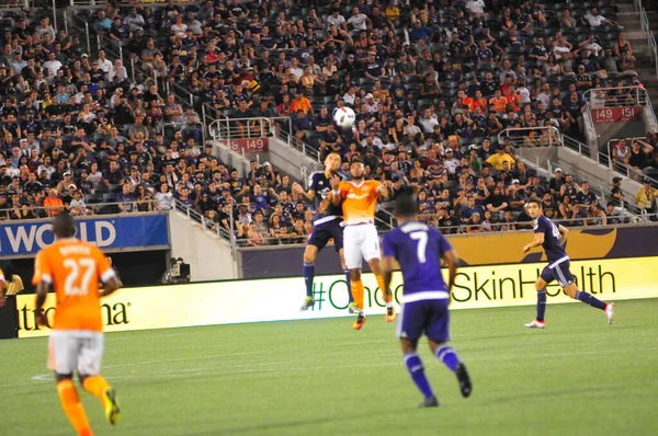 Orlando City Sediou Houston Dynamo Julho 2016 Camping World Stadium — Fotografia de Stock