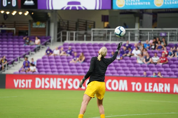 Photo Prides Hosts Portland Thorns Orlando City Stadium Orlando Florida — Fotografia de Stock