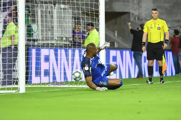 Florida Cup 2020 Spiel Palmeiras Gegen Atletico Nacional Exploria Stadium — Stockfoto