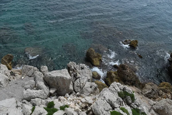 Sahildeki Güzel Kayalar — Stok fotoğraf