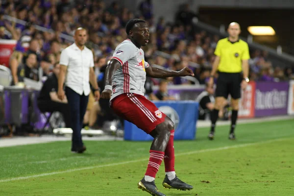 Орландо Сіті Проводить New York Red Bulls Стадіоні Exploria Липня — стокове фото