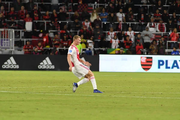 Ajax Flemengo Allo Orlando City Stadium Giovedì Gennaio 2019 — Foto Stock