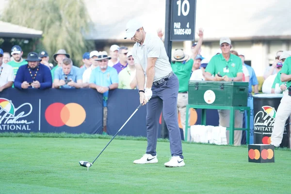 Durante 2020 Arnold Palmer Convite Grupos Primeira Rodada Bay Hill — Fotografia de Stock