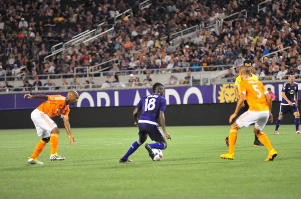 Orlando City Sediou Houston Dynamo Julho 2016 Camping World Stadium — Fotografia de Stock