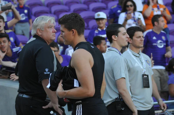 Orlando City Accueille Les Red Bulls New York Citrus Bowl — Photo