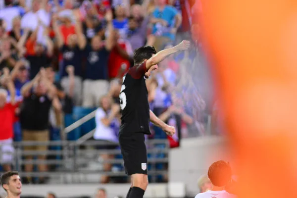 Usa Soccer Team Host Trinidad Tobago Everbank Field Jacksonville Florida — Stock Photo, Image