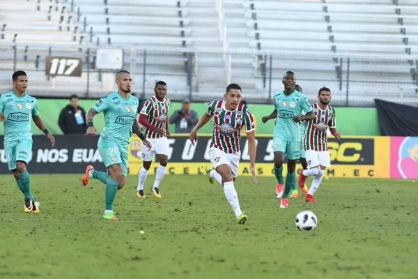 Fluminense Barcelona Tijdens Florida Cup Het Spectrum Stadion Januari 2018 — Stockfoto