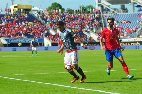 Costa Rica Enfrenta Paraguai Durante Centenário Copa América Estádio Mundial — Fotografia de Stock