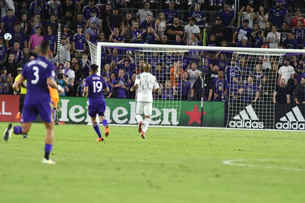 Orlando City Host Minnesota United Orlando City Stadium Orlando Florida — Stock Fotó