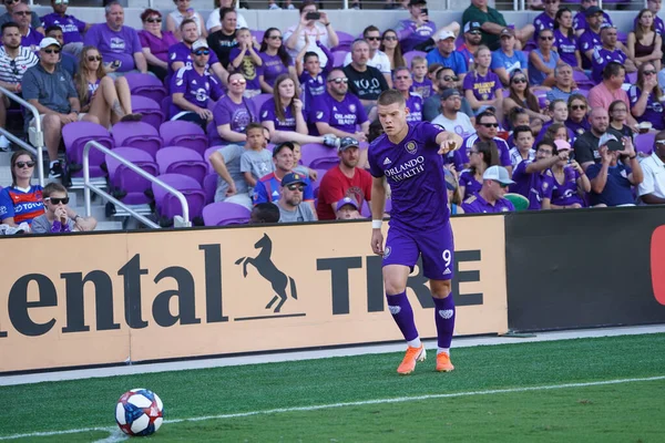 Orlando City Hospeda Cincinnati Orlando City Stadium Orlando Florida Maio — Fotografia de Stock