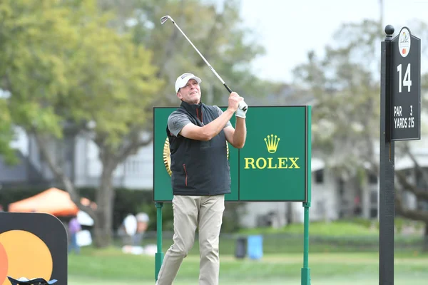 Während Der Arnold Palmer Invitational Final 2020 Bay Hill Club — Stockfoto