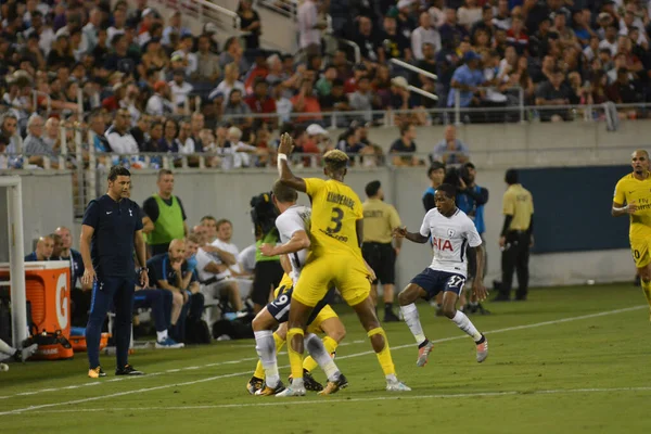 Paris Saint-Germain, Tottenham Hotspur 'a karşı 22 Temmuz 2017' de Orlando Florida 'daki Citrus Bowl' da.   