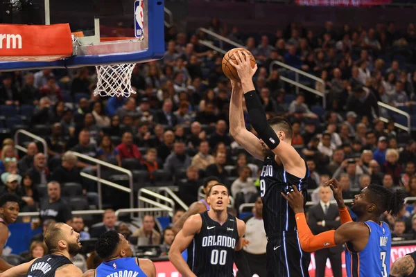 Orlando Magic Hospeda Oklahomacity Thunder Amway Center Orlando Florida Janeiro — Fotografia de Stock