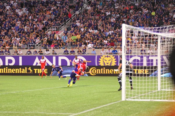 Orlando City Ospita Galaxy Camping World Stadium Orlando Florida Maggio — Foto Stock